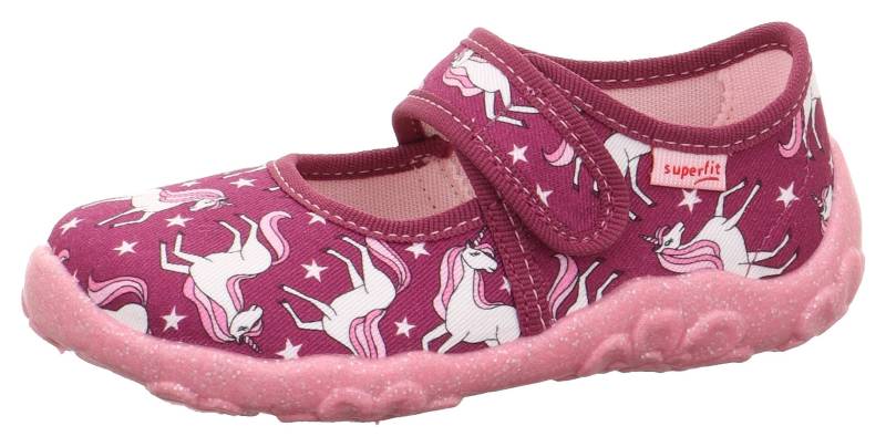 Superfit Hausschuh »BONNY WMS: Mittel«, Klettschuh, Kindergarten Schuh mit Ristriemchen von Superfit