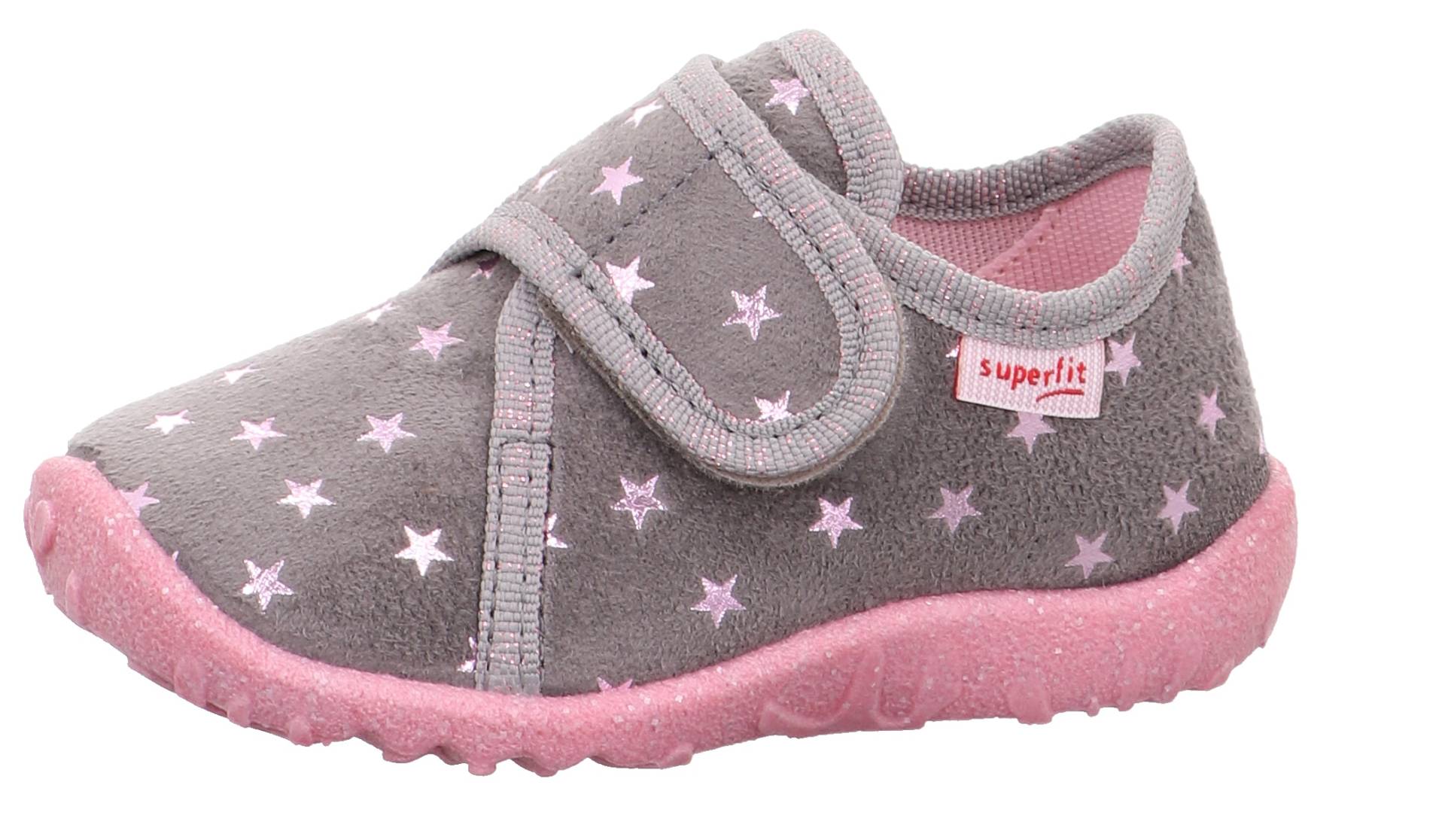 Superfit Hausschuh »SPOTTY WMS: Mittel«, Klettschuh, Kindergarten Schuh mit süssem Motiv von Superfit