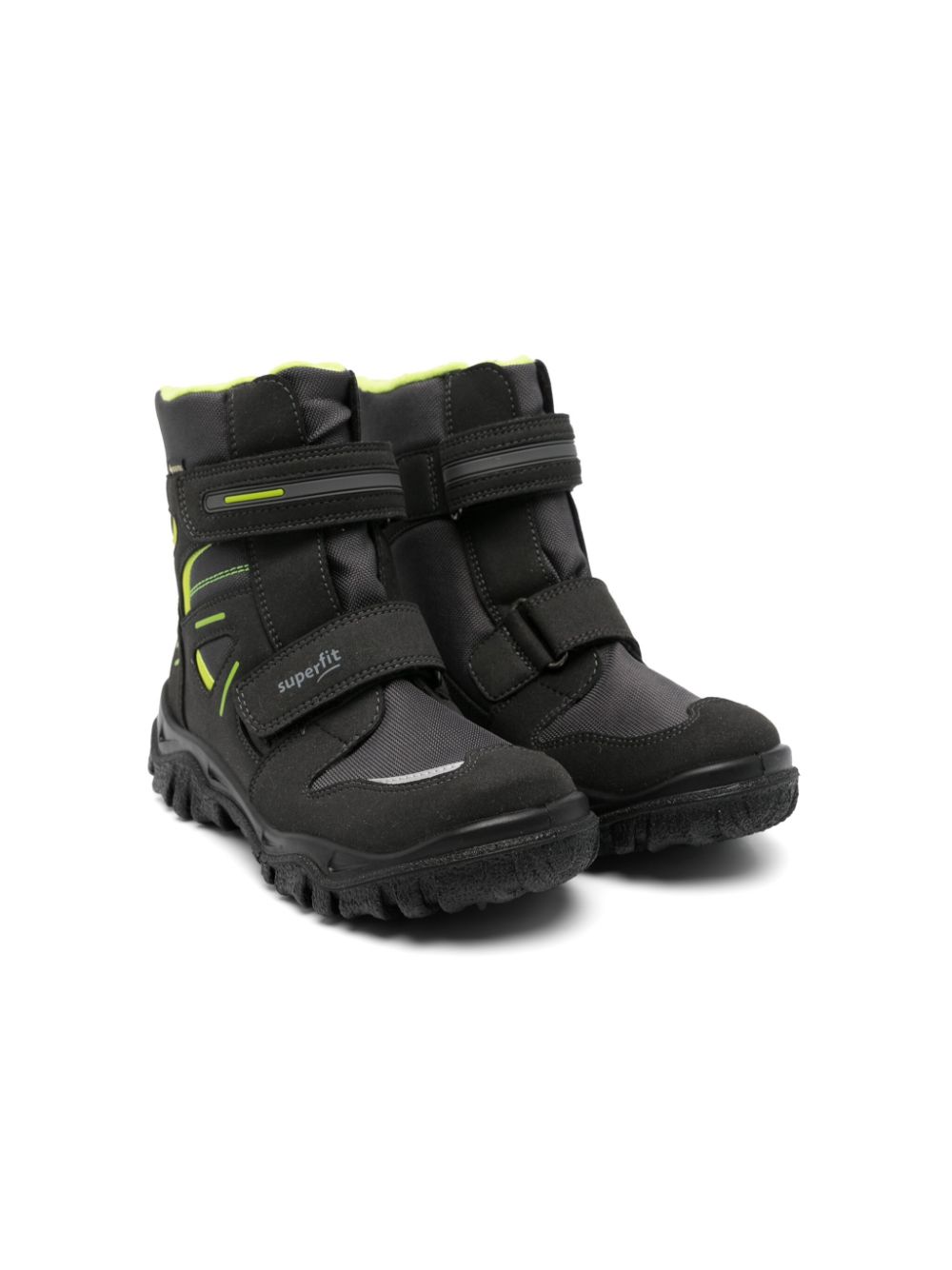 Superfit Husky touch-strap boots - Black von Superfit