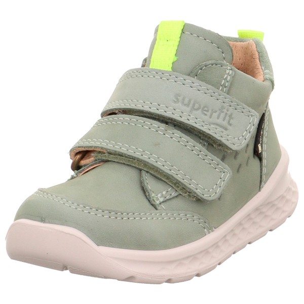 Superfit - Kid's Breeze D - Freizeitschuhe Gr 21 hellgrün / gelb von Superfit