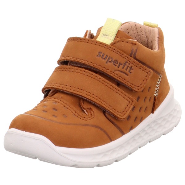 Superfit - Kid's Breeze - Freizeitschuhe Gr 20 braun/ gelb von Superfit