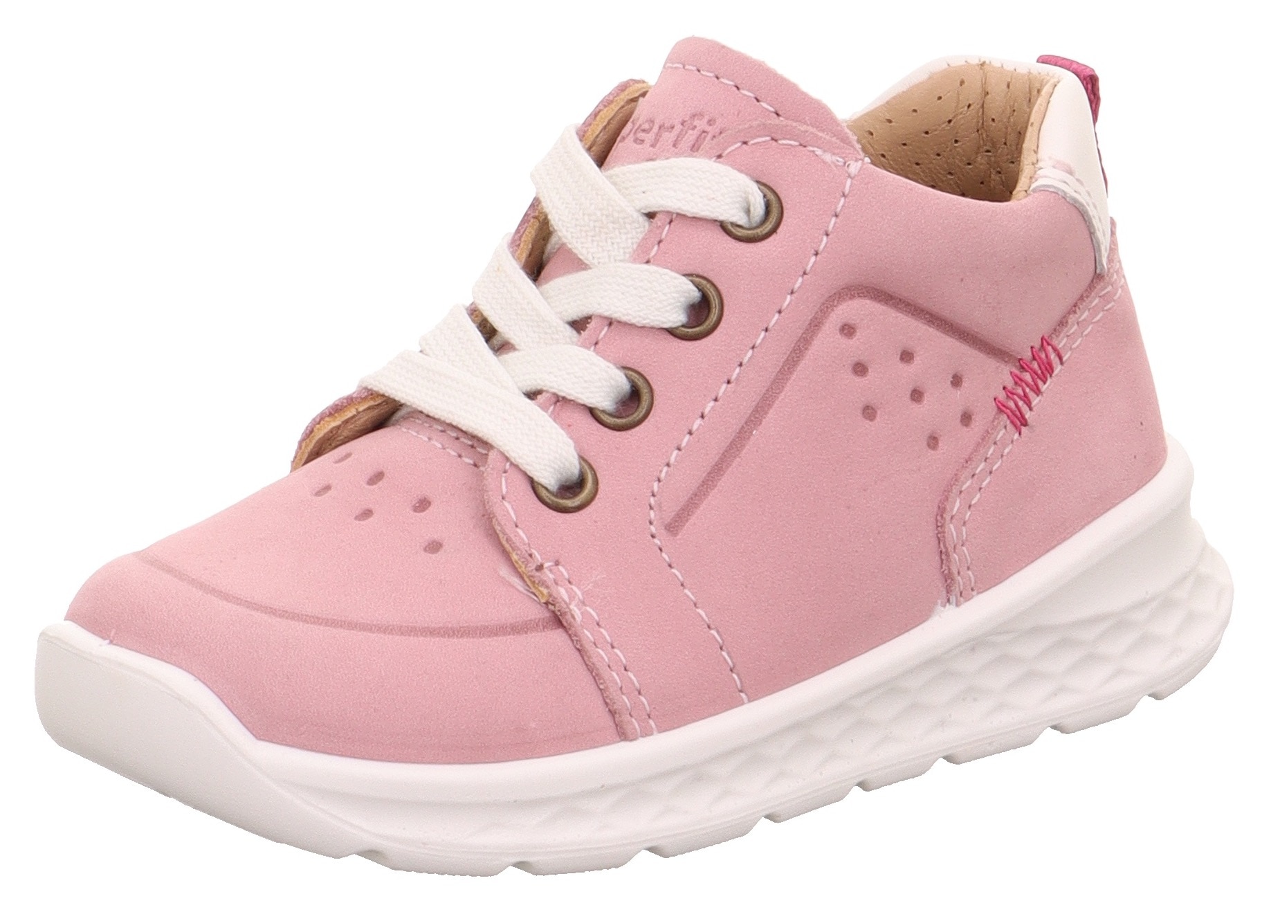 Superfit Lauflernschuh »BREEZE WMS: Mittel«, Sneaker, Schnürschuh, Babyschuh mit weichem Lederfutter von Superfit