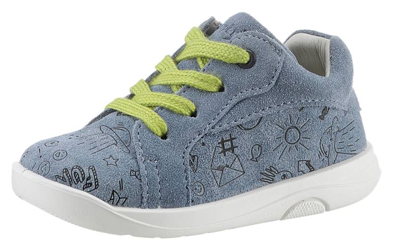 Superfit Lauflernschuh »LILLO WMS: S II«, Babyschuh, Sneaker mit farbigen Schnürsenkeln von Superfit