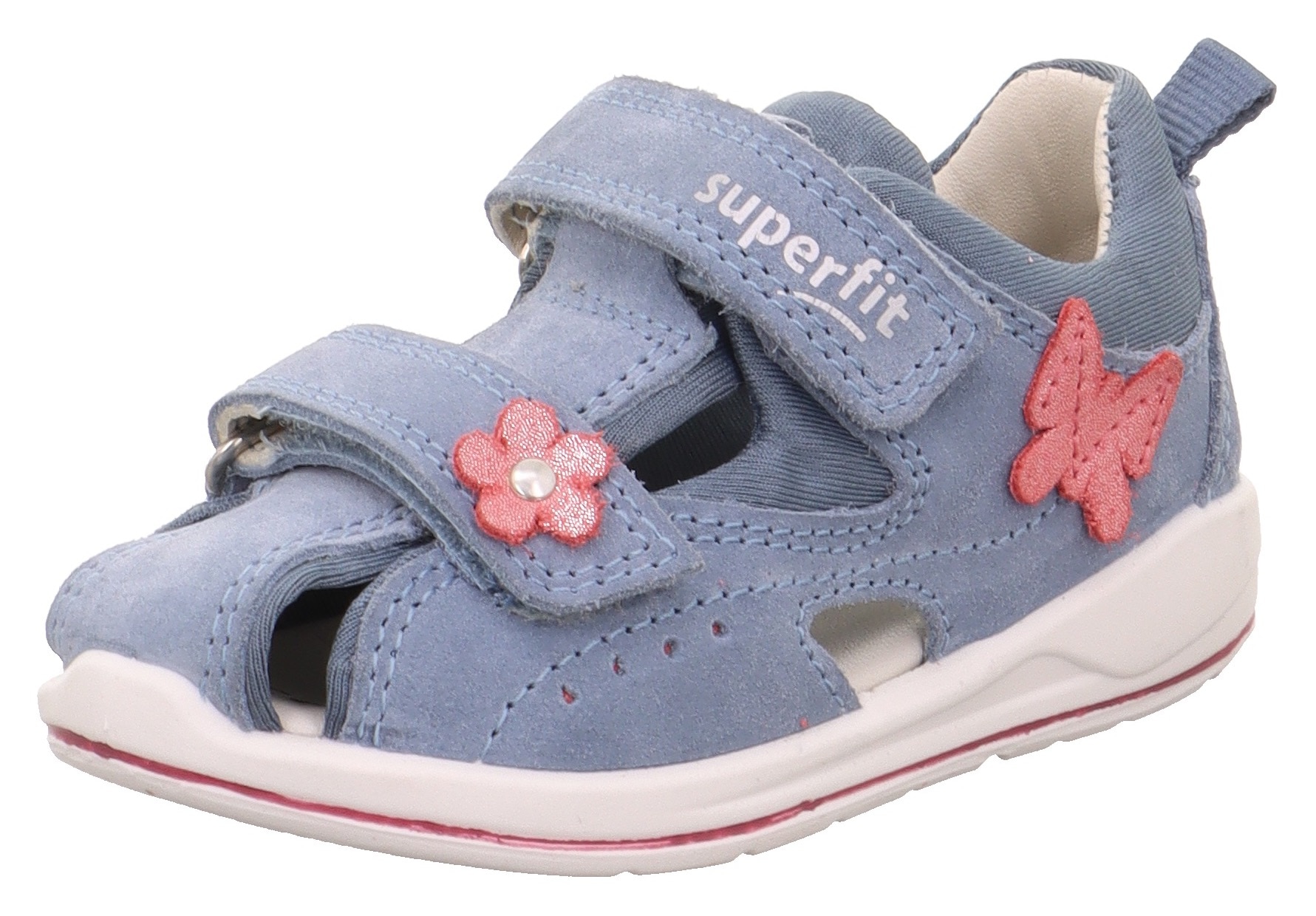 Superfit Sandale »BOOMERANG WMS: mittel«, Sommerschuh, Klettschuh, Outdoorschuh, mit süssen Blumendetails Superfit Sandale »BOOMERANG WMS: mittel«, Sommerschuh, Klettschuh, Outdoorschuh, mit süssen Blumendetails von Superfit