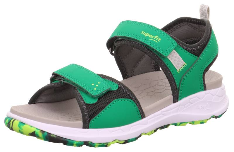 Superfit Sandale »CRISS CROSS WMS: mittel«, Sommerschuh, Klettschuh, Outdoorschuh, mit Klettverschlüssen von Superfit