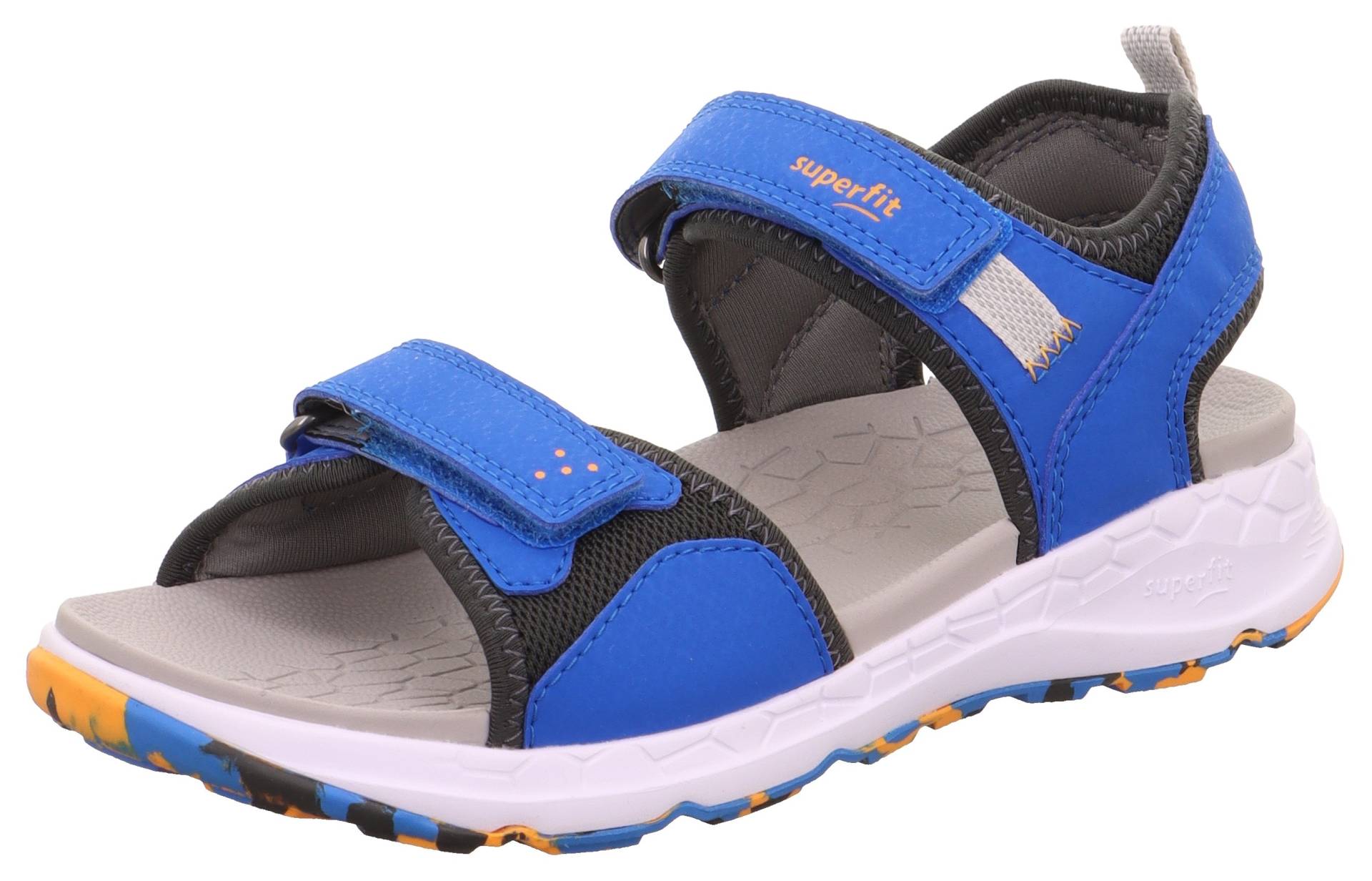 Superfit Sandale »CRISS CROSS WMS: mittel«, Sommerschuh, Klettschuh, Outdoorschuh, mit Klettverschlüssen von Superfit