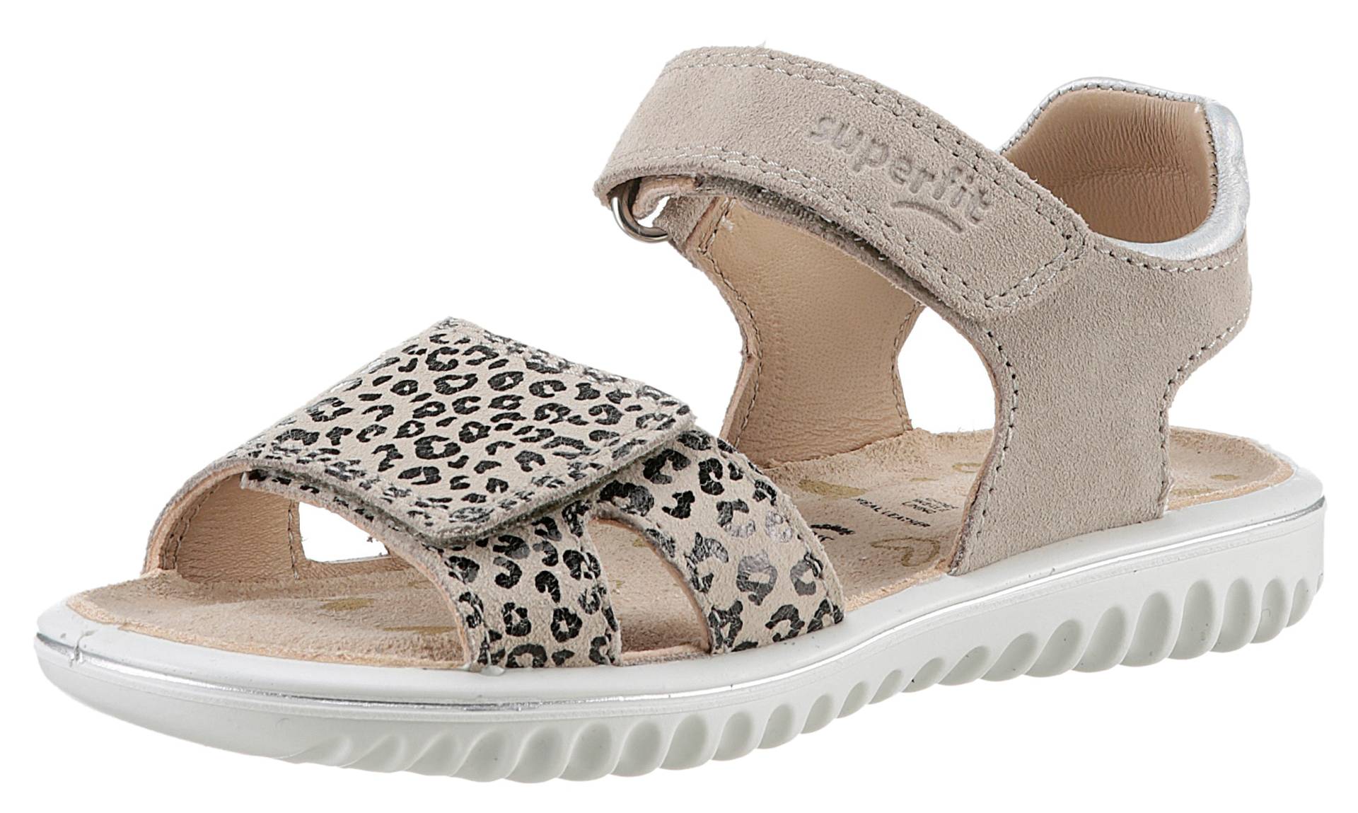Superfit Sandale »SPARKLE WMS: mittel«, Klett,- Sandalette mit Leomuster, Grössenschablone zum Download Superfit Sandale »SPARKLE WMS: mittel«, Klett,- Sandalette mit Leomuster, Grössenschablone zum Download von Superfit