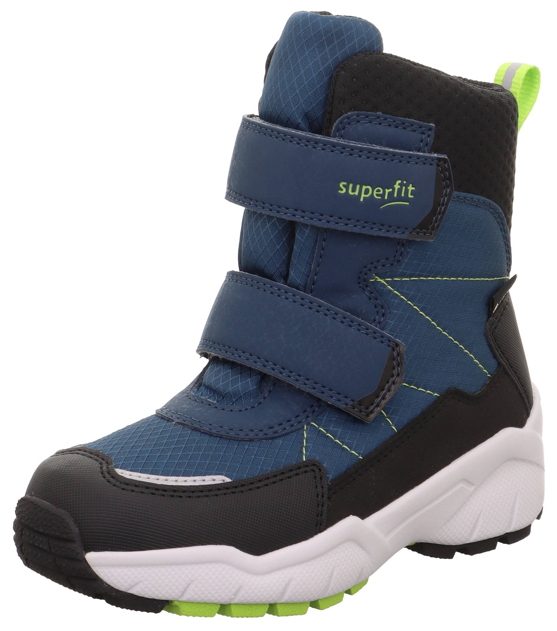 Superfit Winterstiefel »CRYSTAL WMS: mittel«, Snowboots, Winterstiefel mit Schurwoll-Innensohle von Superfit