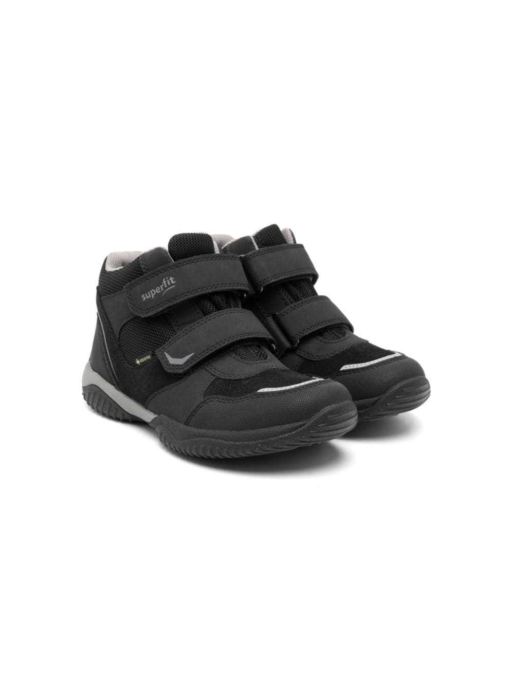 Superfit panelled touch-strap boots - Black von Superfit