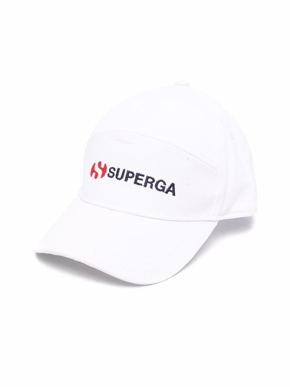 Superga Kids embroidered-logo cap - White von Superga Kids