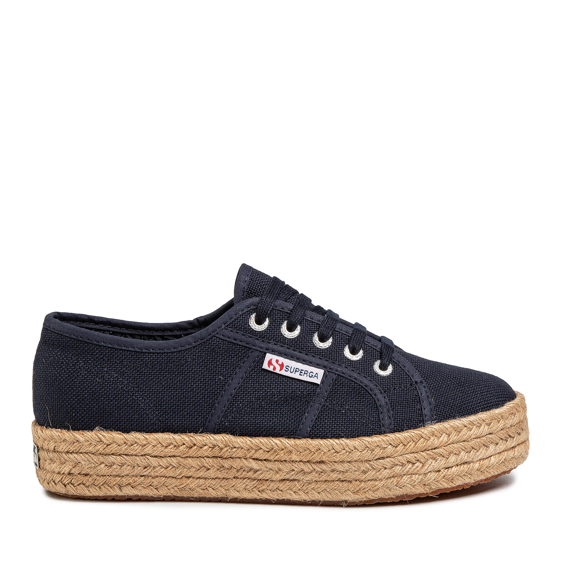 Espadrilles Superga 2730 Cotropew S00CF20 Dunkelblau von Superga