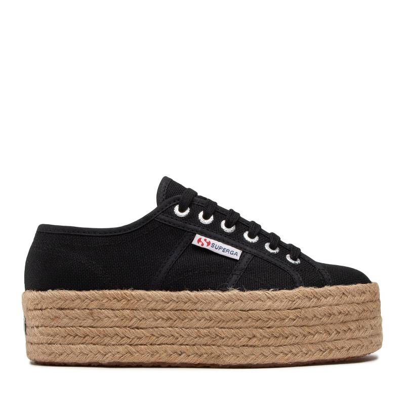 Espadrilles Superga 2790 Rope S51186W Schwarz von Superga