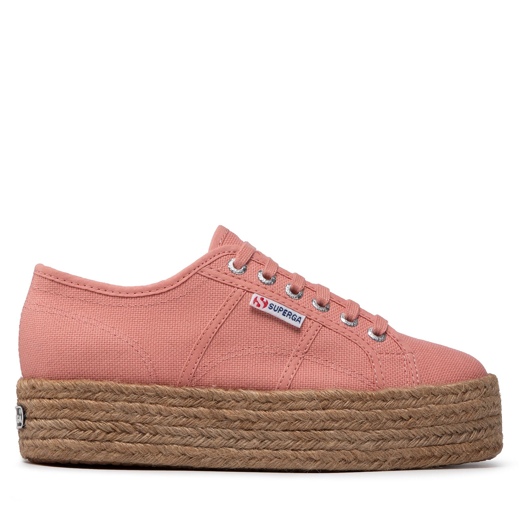 Espadrilles Superga 2790 Rope S51186W Rosa von Superga