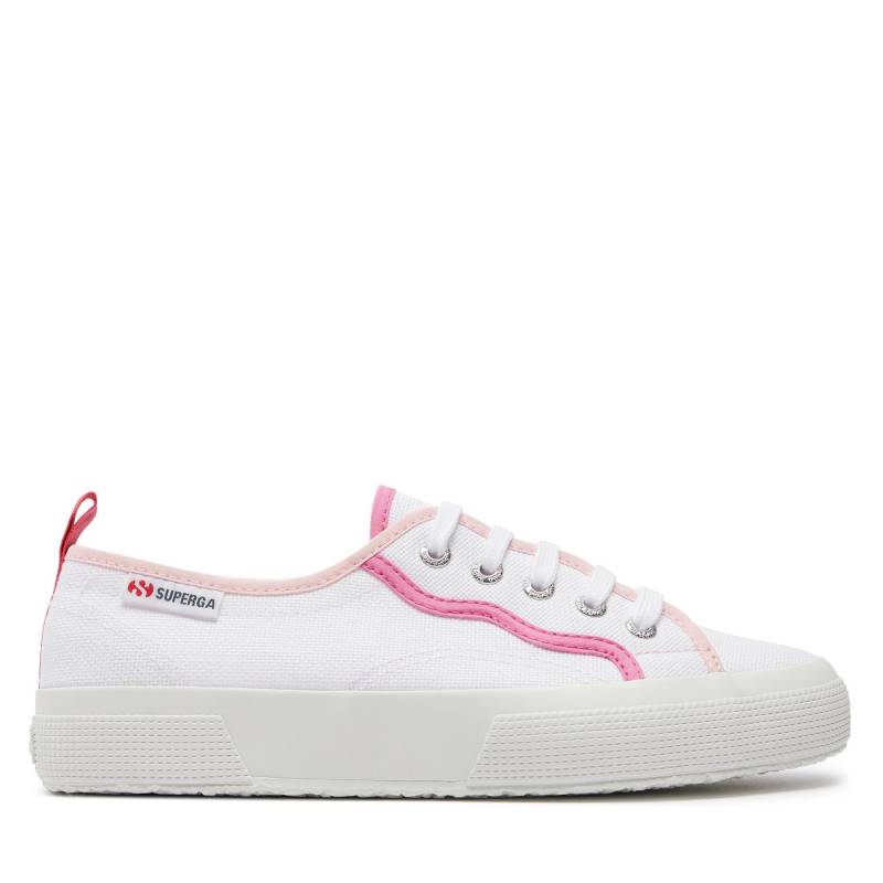 Sneakers Superga Curly Bindings 2750 S8138NW Weiß von Superga