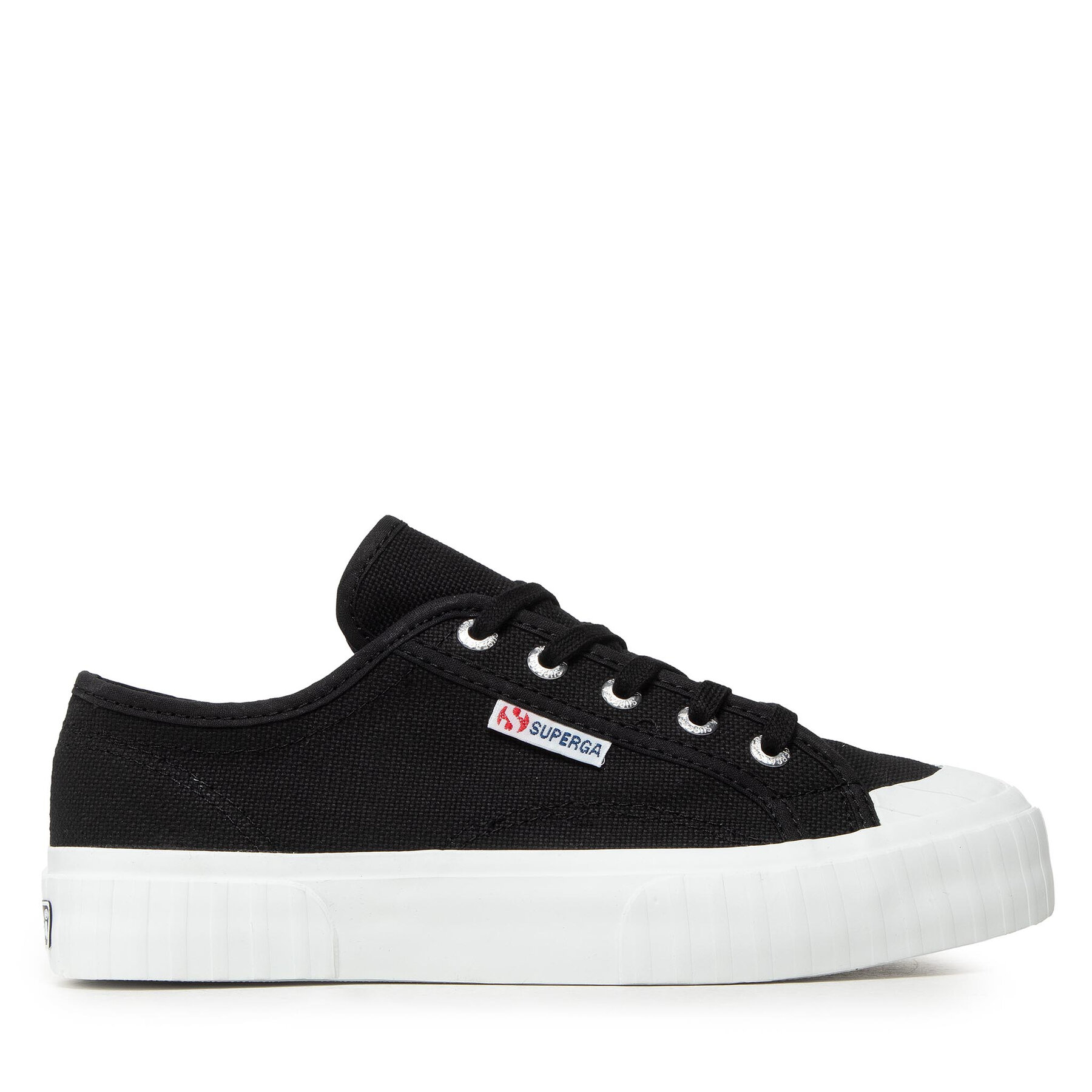 Sneakers aus Stoff Superga 2630 Stripe S00GRT0 Schwarz Sneakers aus Stoff Superga 2630 Stripe S00GRT0 Schwarz von Superga
