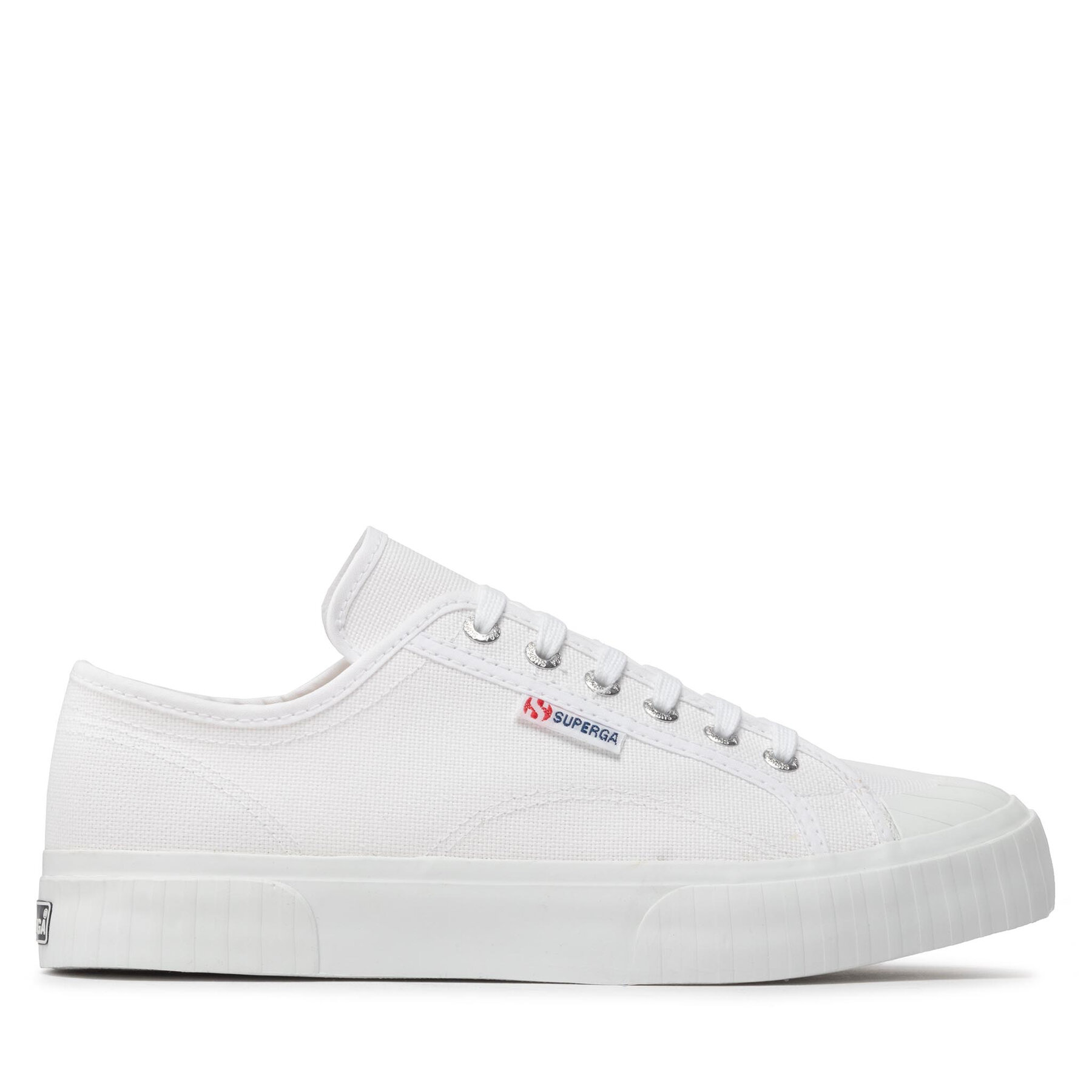 Sneakers aus Stoff Superga 2630 Stripe S00GRT0 Weiß von Superga