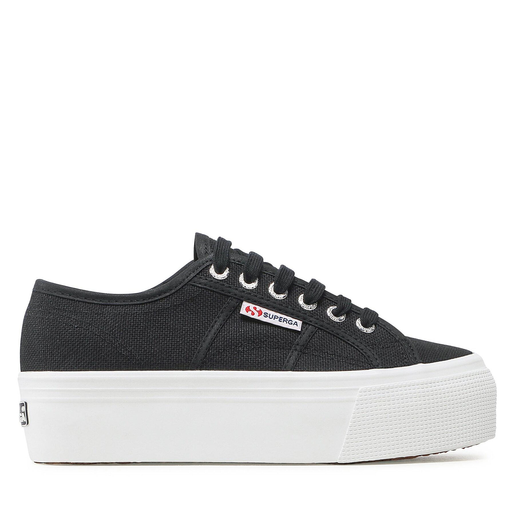 Sneakers aus Stoff Superga 2790 Platform S9111LW Schwarz Sneakers aus Stoff Superga 2790 Platform S9111LW Schwarz von Superga