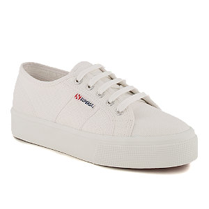 Superga Mid Platform Damen Sneaker Weiss von Superga