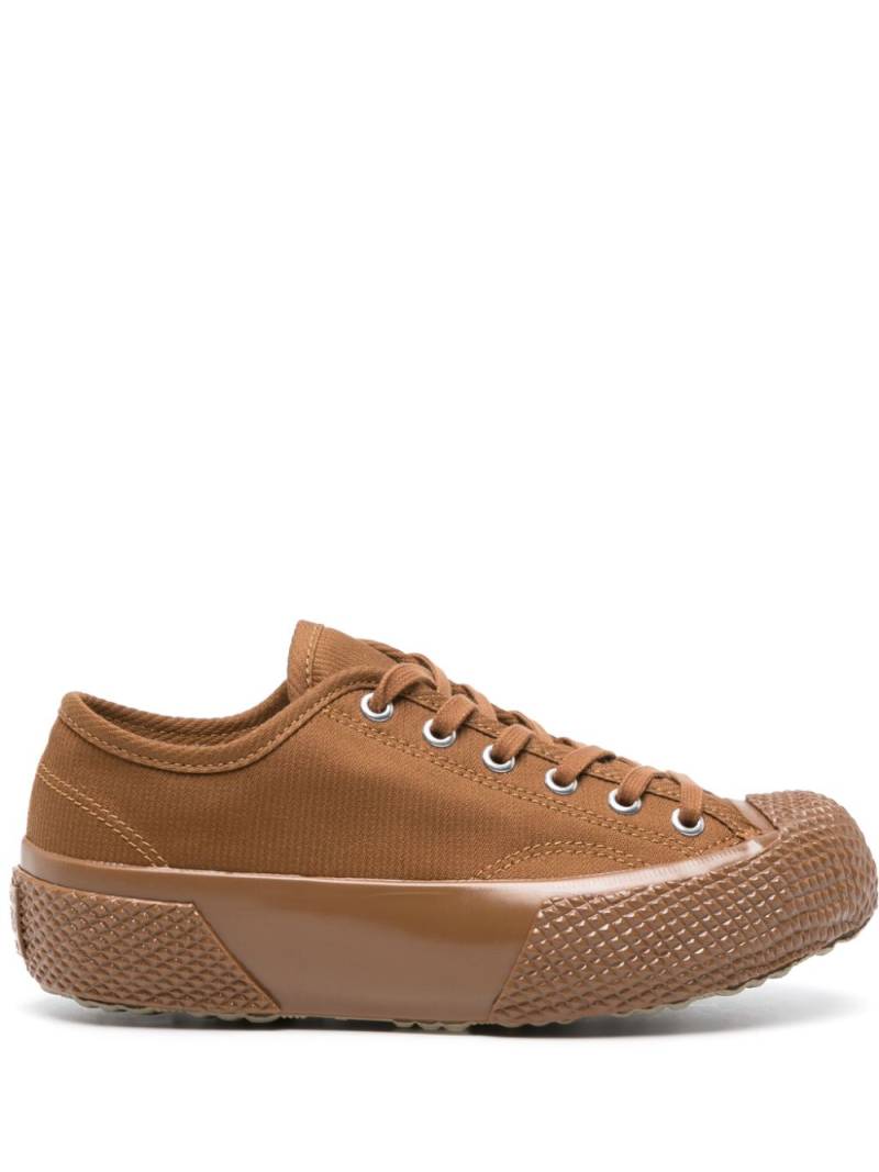 Superga Military Deck lace-up sneakers - Brown von Superga