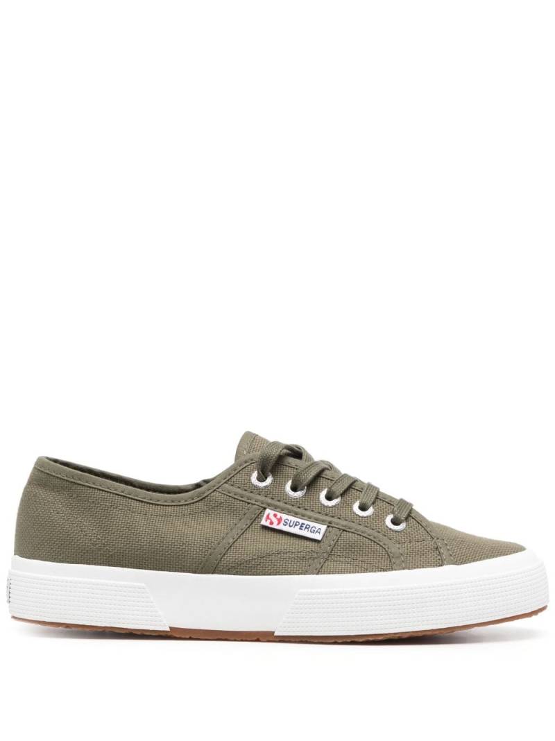 Superga logo-tag low-top sneakers - Green von Superga