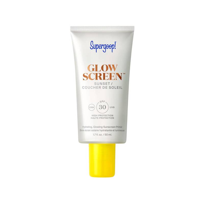 Glowscreen - Sonnenschutzmittel Lsf 30 Pa+++ Mit Hyaluronsäure + Niacinamid Damen Sunset 50ml von Supergoop