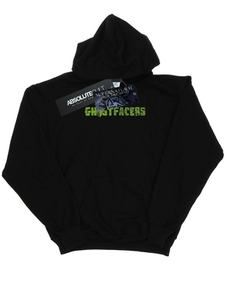 Ghostfacers Logo Kapuzenpullover Damen Schwarz M von Supernatural