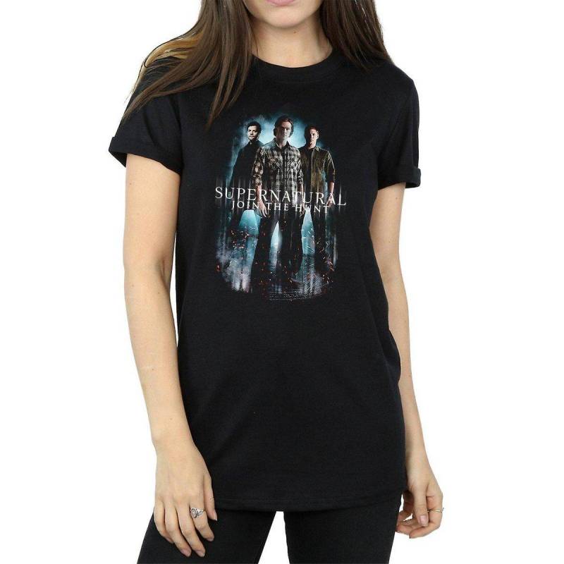 Tshirt Damen Schwarz 3XL von Supernatural