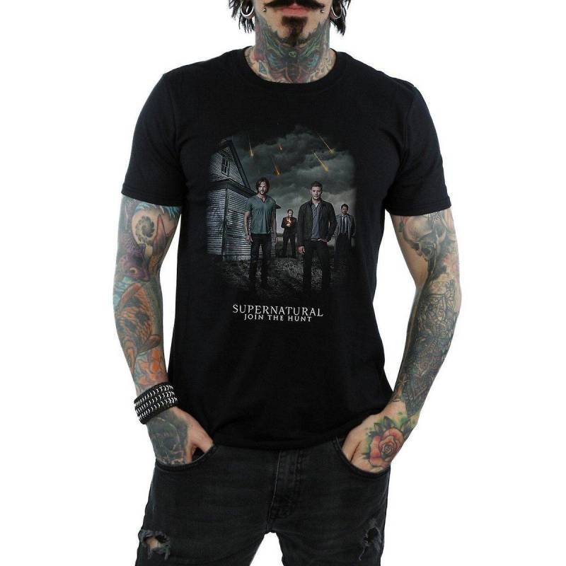 Tshirt Herren Schwarz L von Supernatural