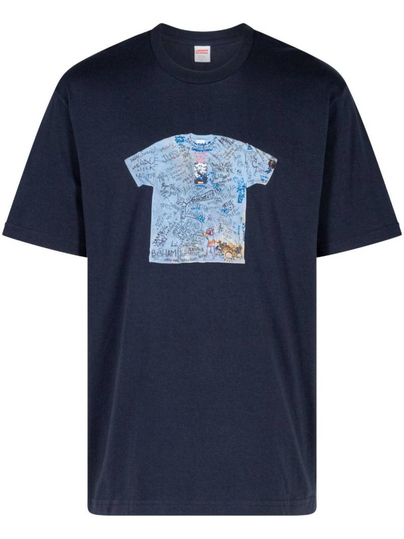 Supreme 30th anniversary first T-shirt - Blue von Supreme