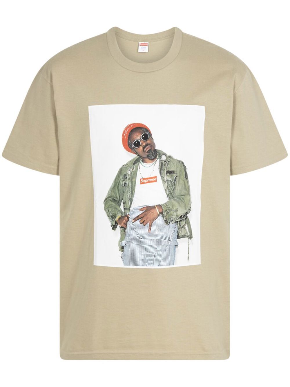 Supreme Andre 3000 photograph-print T-shirt - Neutrals von Supreme