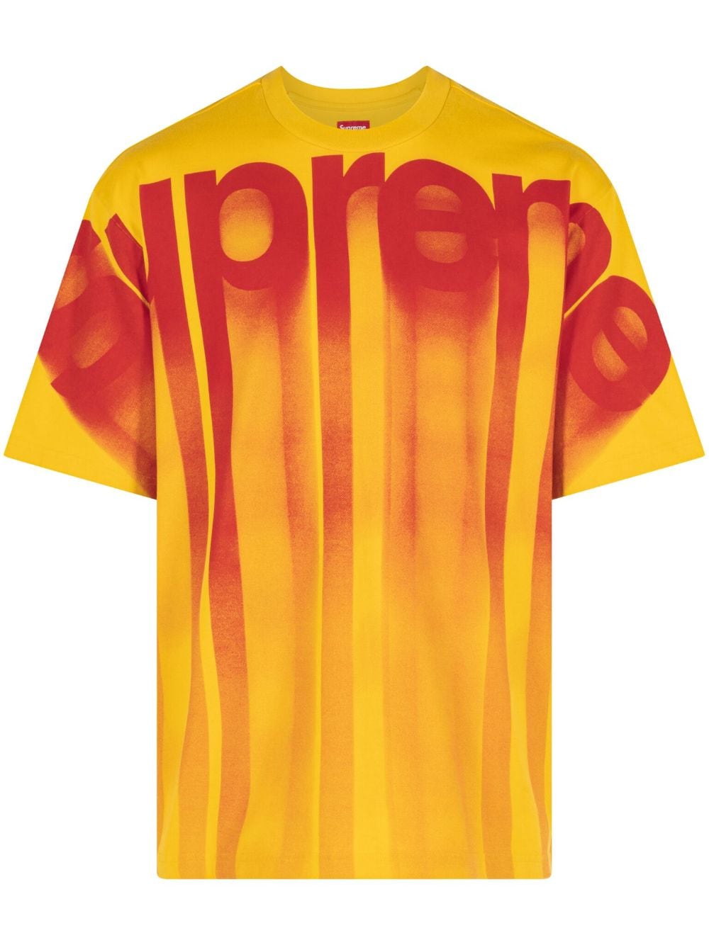 Supreme Bleed Logo-print T-shirt - Yellow von Supreme