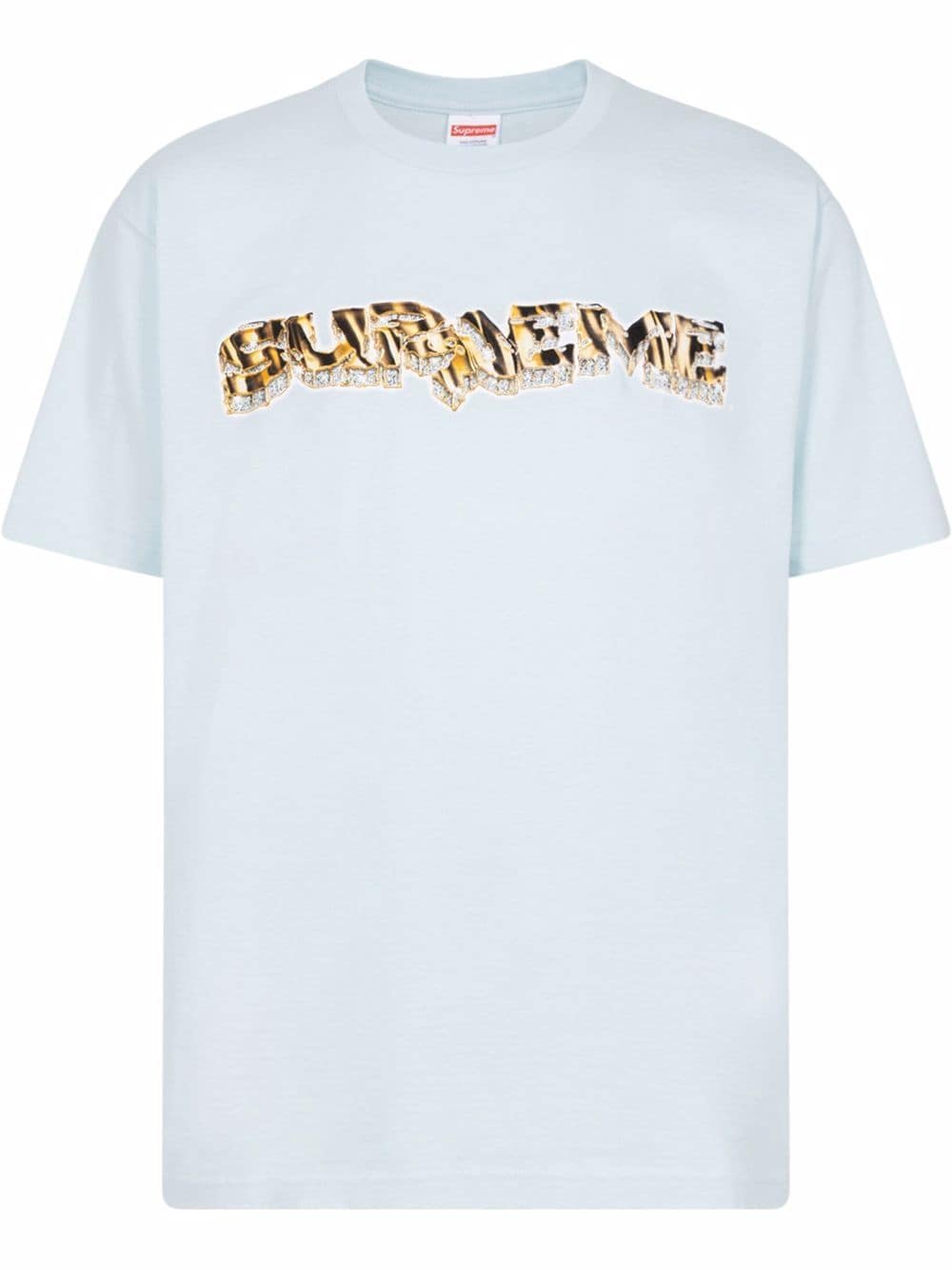 Supreme Diamond crew-neck T-shirt - Blue von Supreme