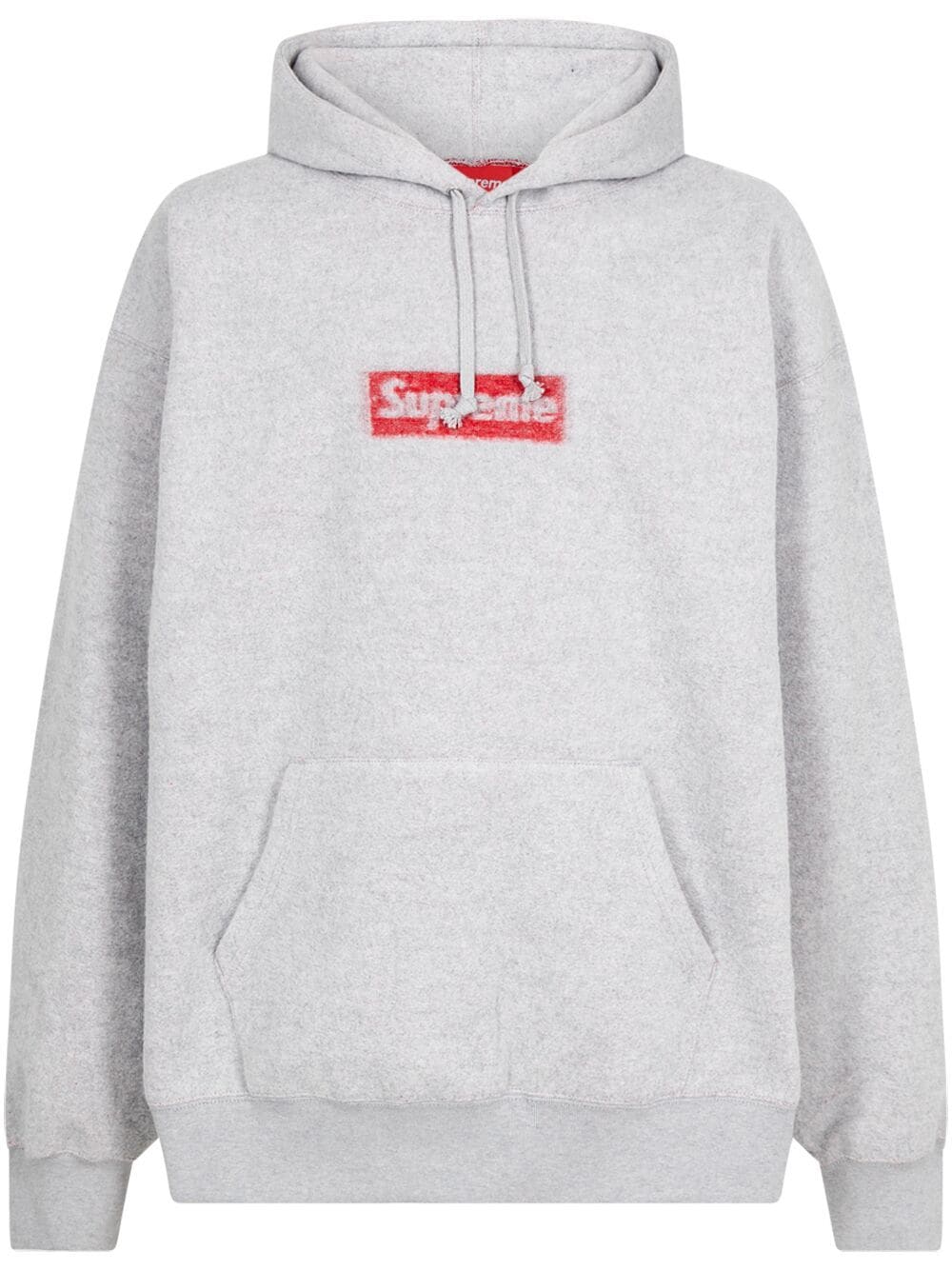 Supreme Inside Out box logo "Heather Grey" hoodie von Supreme