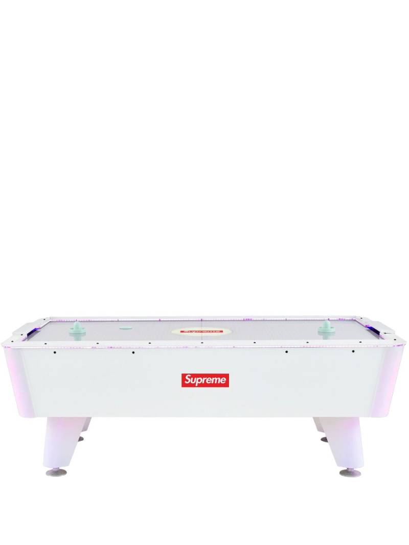 Supreme LED Air Hockey table - White von Supreme