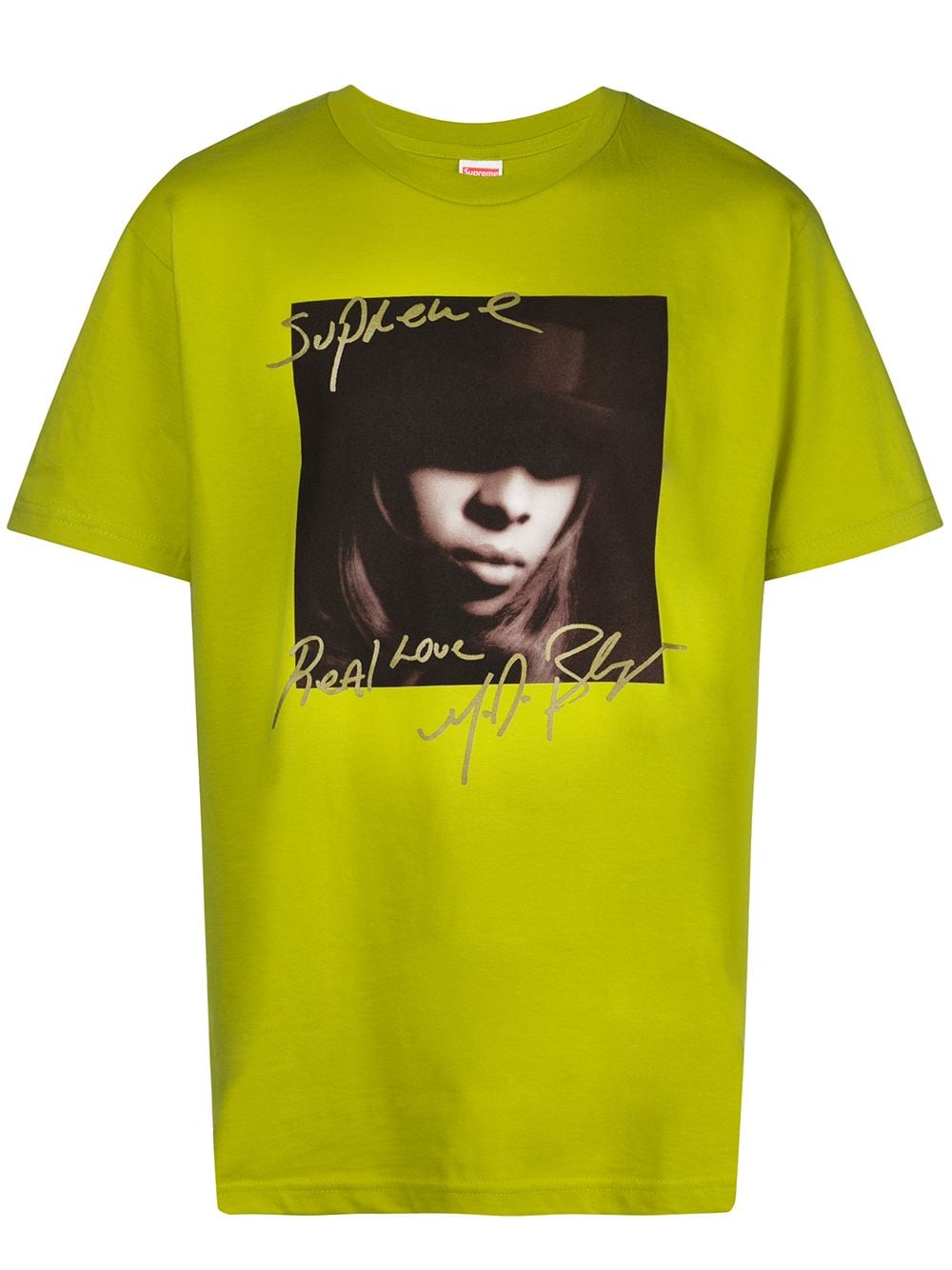 Supreme Mary J. Blige crew neck T-shirt - Green von Supreme