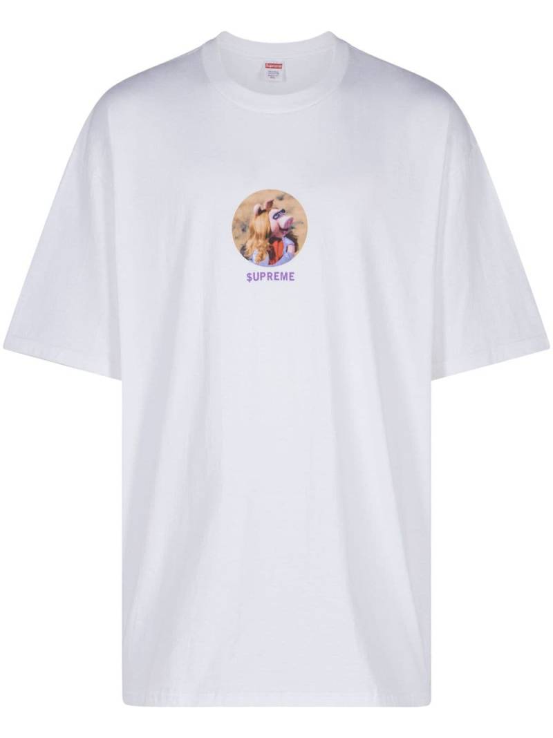 Supreme Miss Piggy T-shirt - White von Supreme