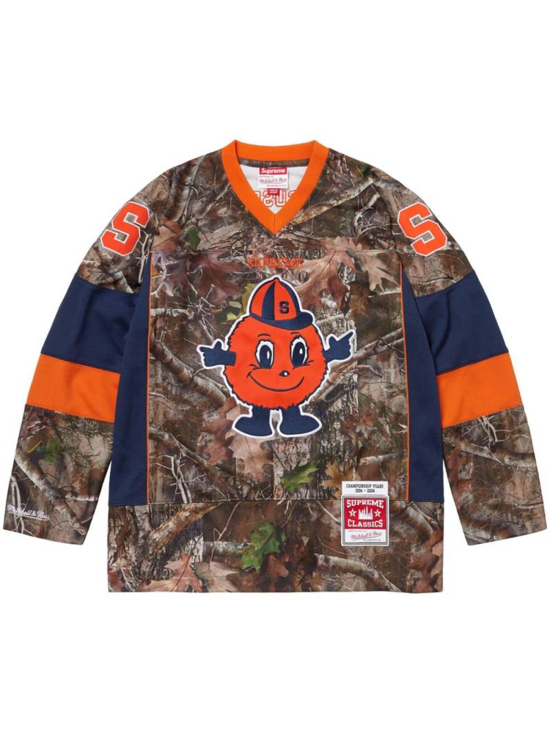 Supreme Mitchell & Ness® NCAA "Syracuse" hockey jersey - Orange von Supreme