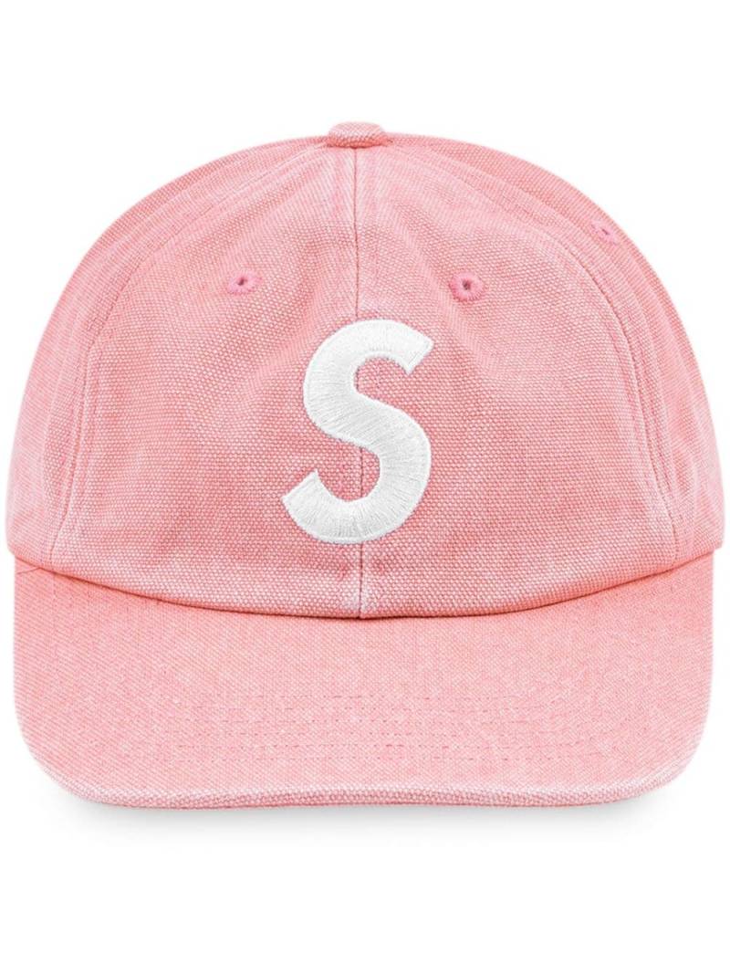 Supreme Pigment S Logo 6-Panel cap - Pink von Supreme