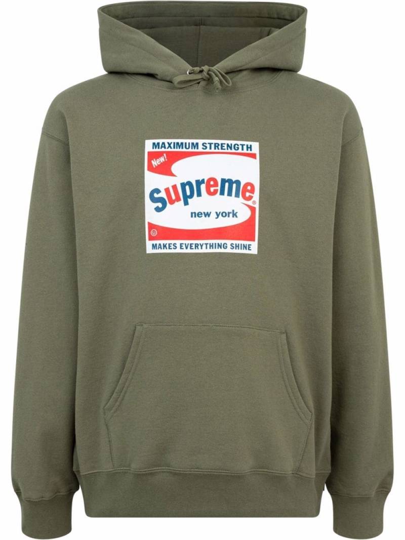 Supreme Shine graphic-print hoodie - Green von Supreme