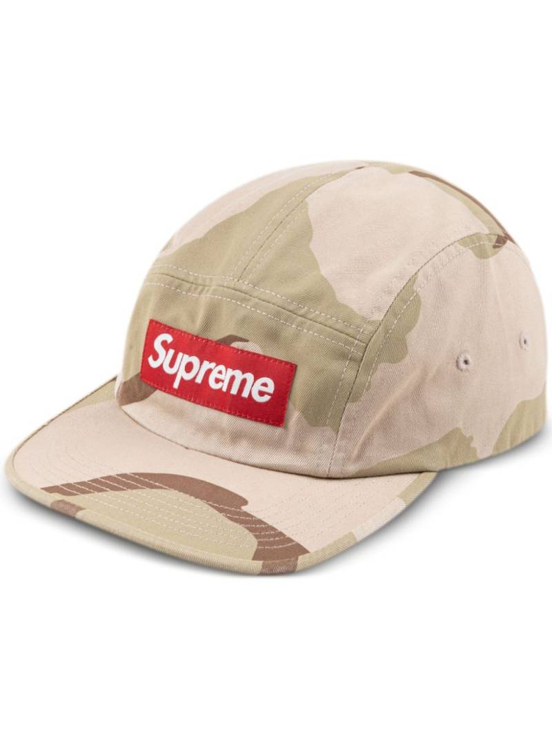 Supreme Washed Chino Twill Camp cap - Neutrals von Supreme