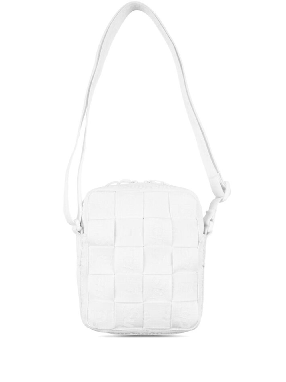 Supreme Woven messenger bag - White von Supreme