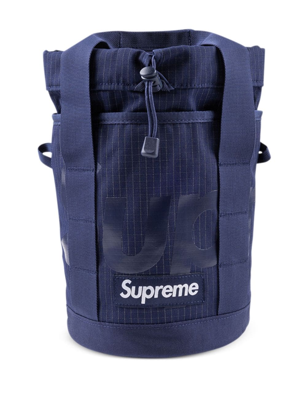 Supreme box-logo ripstop cinch bag - Blue von Supreme