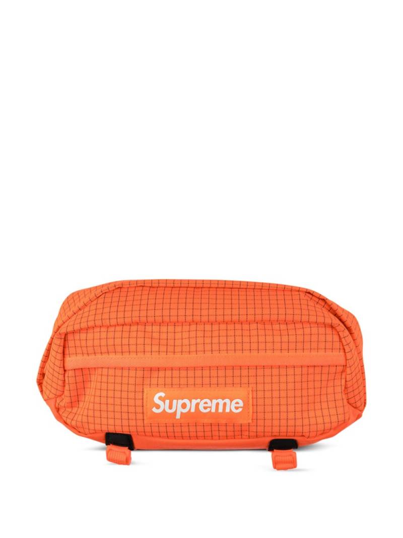 Supreme box-logo ripstop waist bag - Orange von Supreme