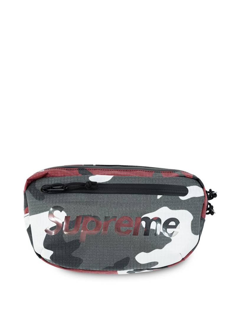 Supreme camouflage-print belt bag - Grey von Supreme