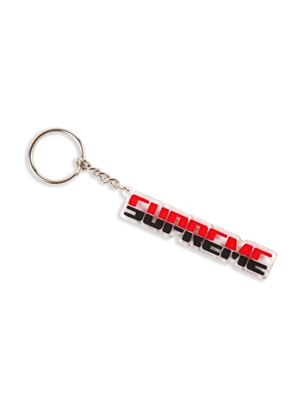 Supreme embossed keychain - Red von Supreme