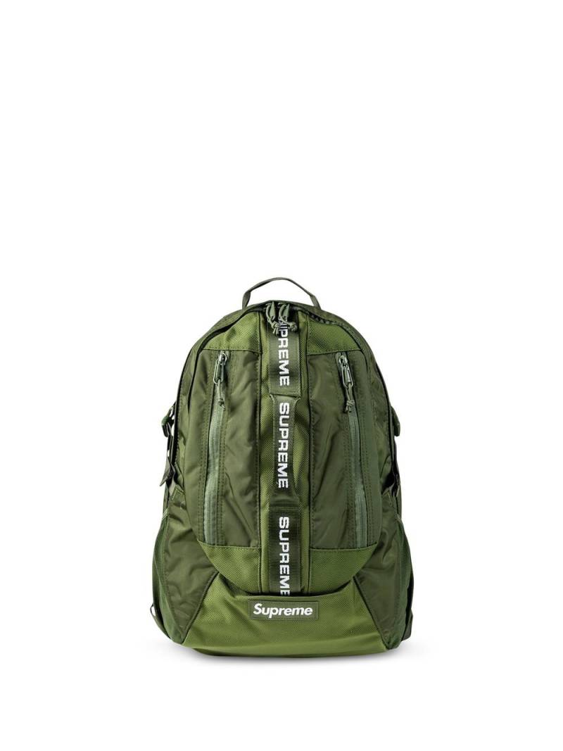 Supreme logo strap backpack - Green von Supreme