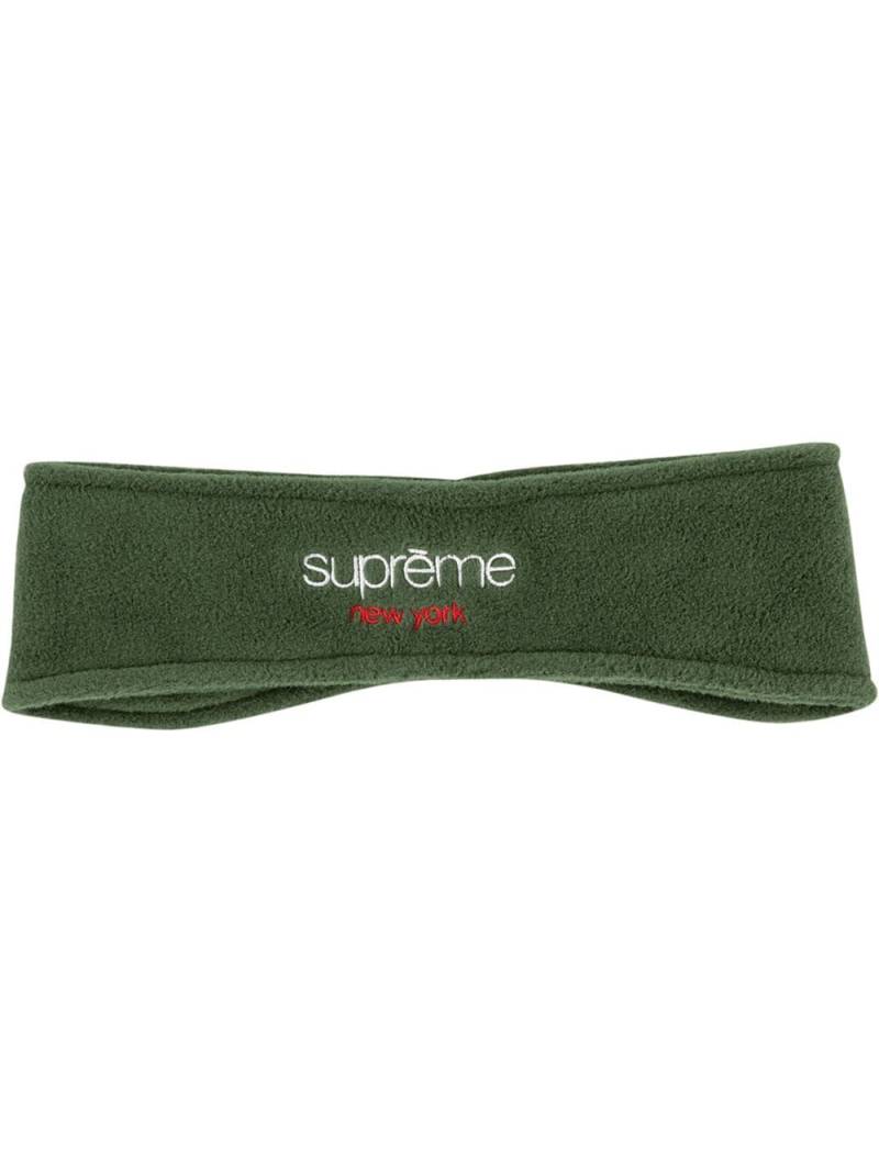 Supreme logo headband - Green von Supreme