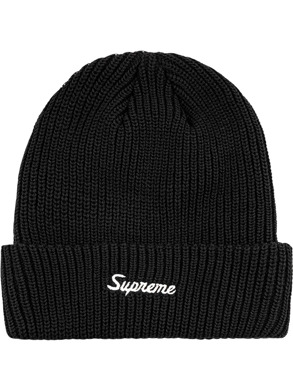 Supreme loose gauge beanie - Black von Supreme