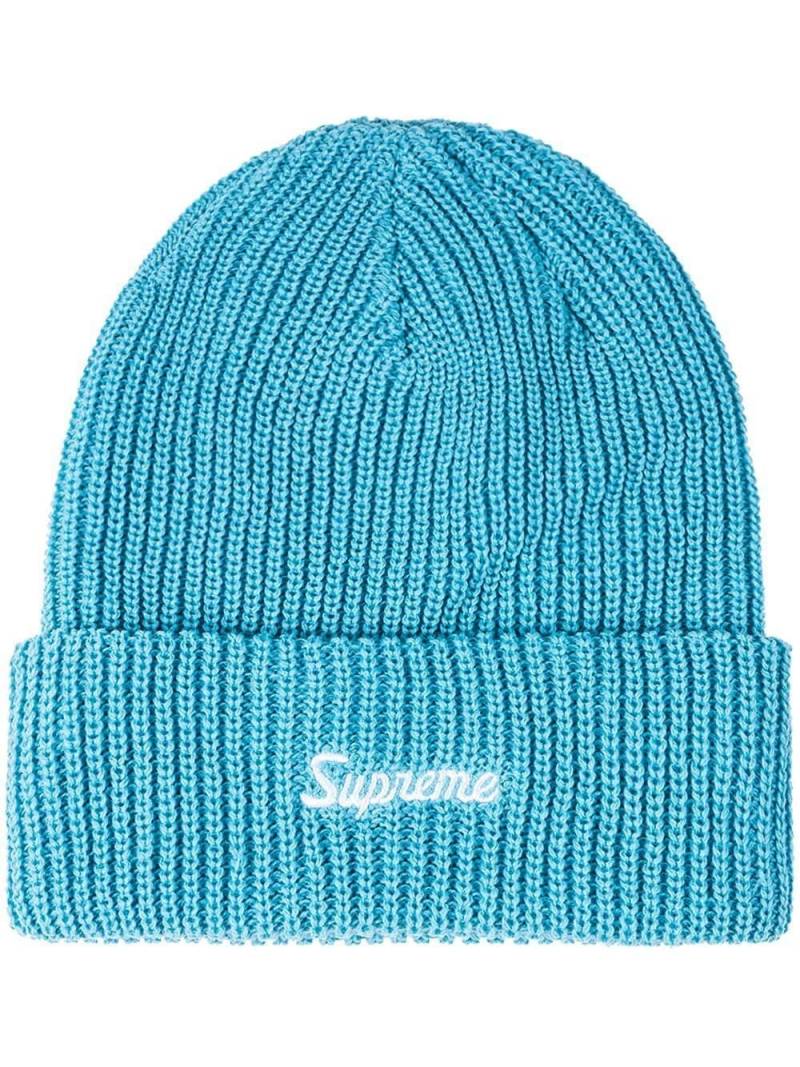 Supreme loose gauge beanie - Blue von Supreme