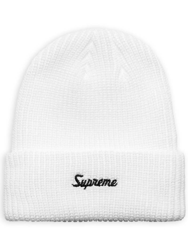 Supreme loose gauge beanie - White von Supreme